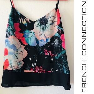 Floral & Coral patterned tank